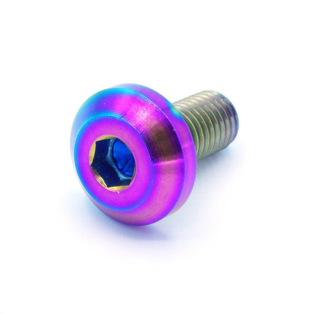 M7 x 1.00 x 15mm Titanium Motor Head Bolt - JSI Racing 
