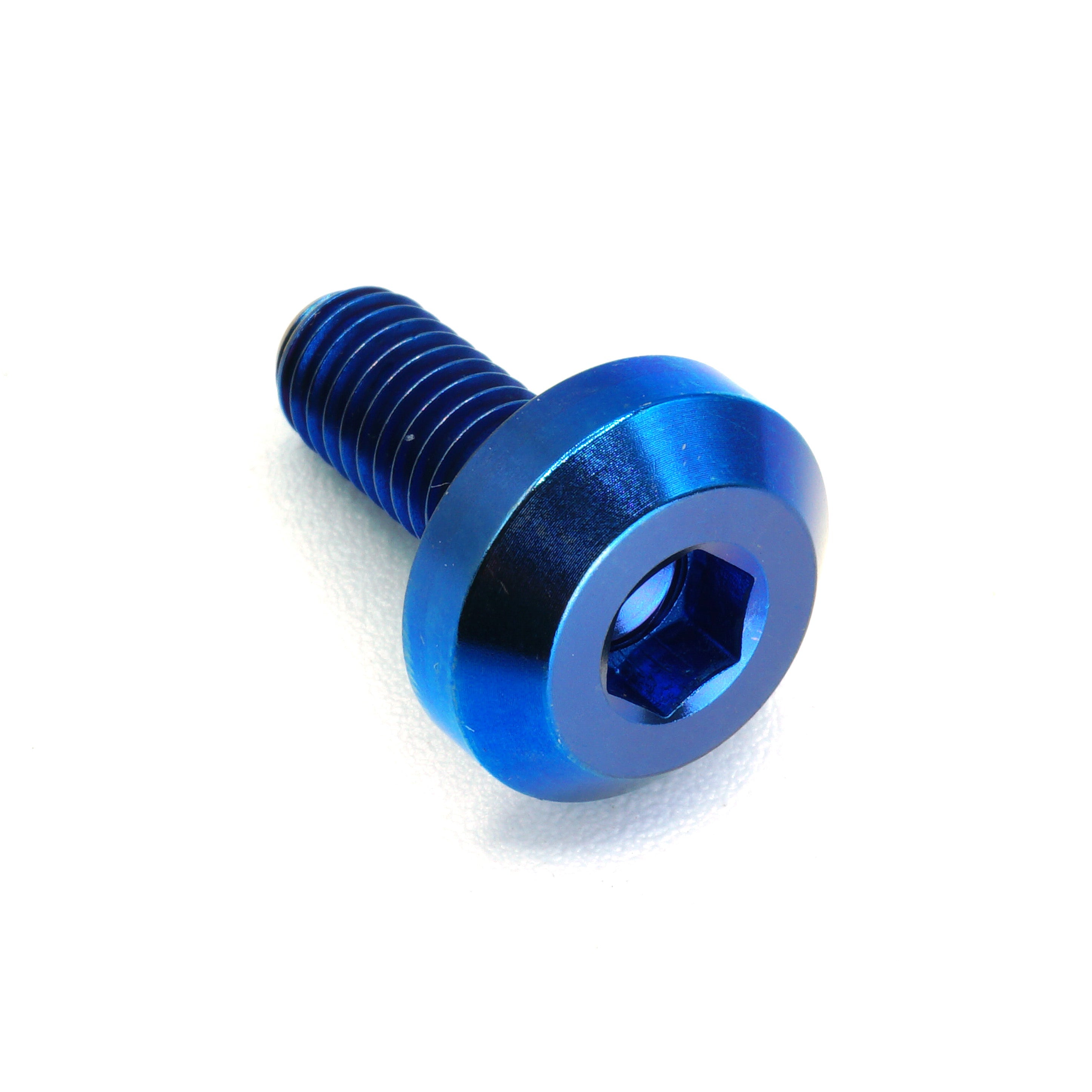 M6 x 1.00 x 15mm Titanium Motor Head Bolt - JSI Racing 