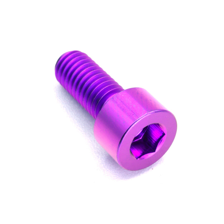 M6 x 1.00 x 15mm Titanium Socket Cap Bolt - JSI Racing 