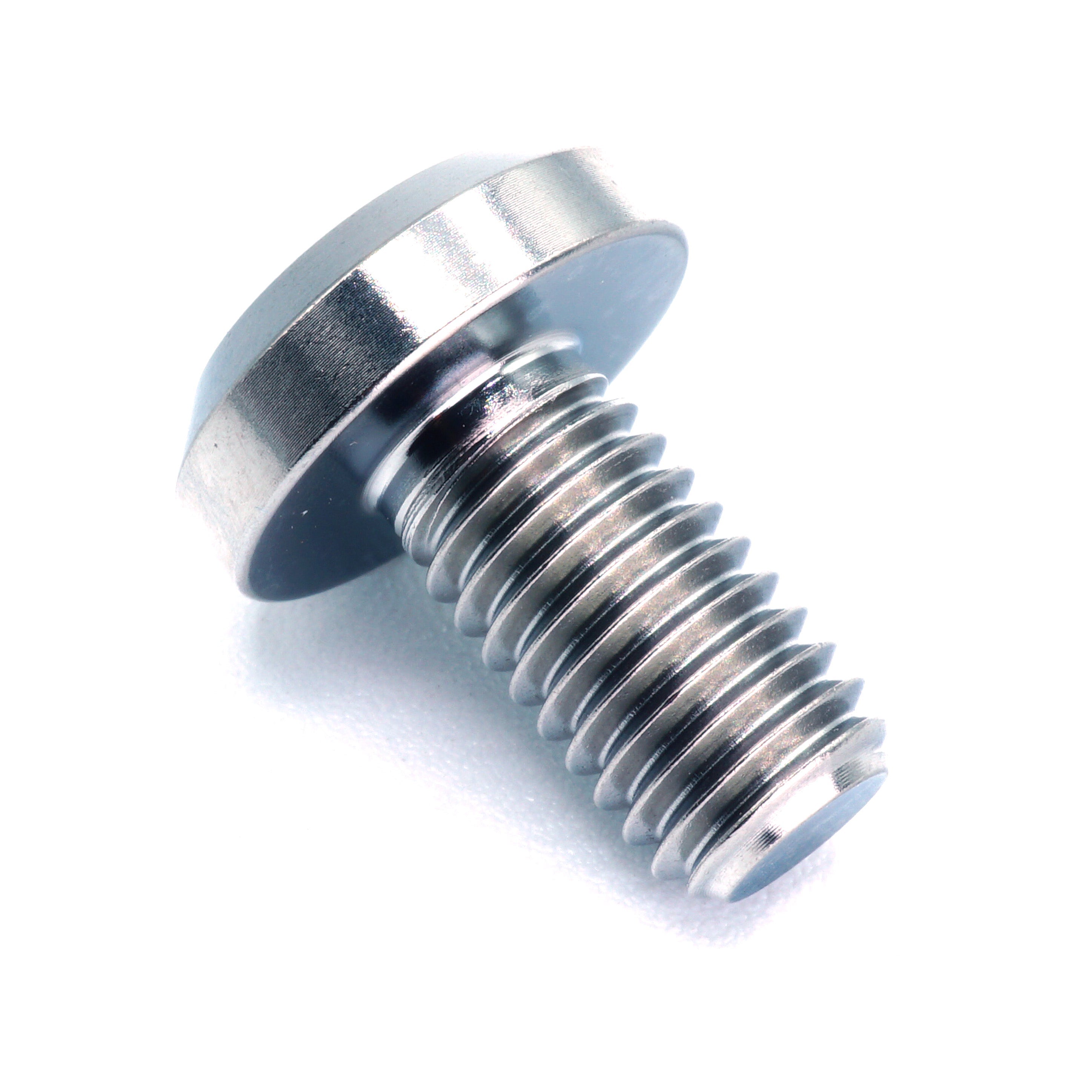 M8 x 1.25 x 15mm Titanium Motor Head Bolt - JSI Racing 