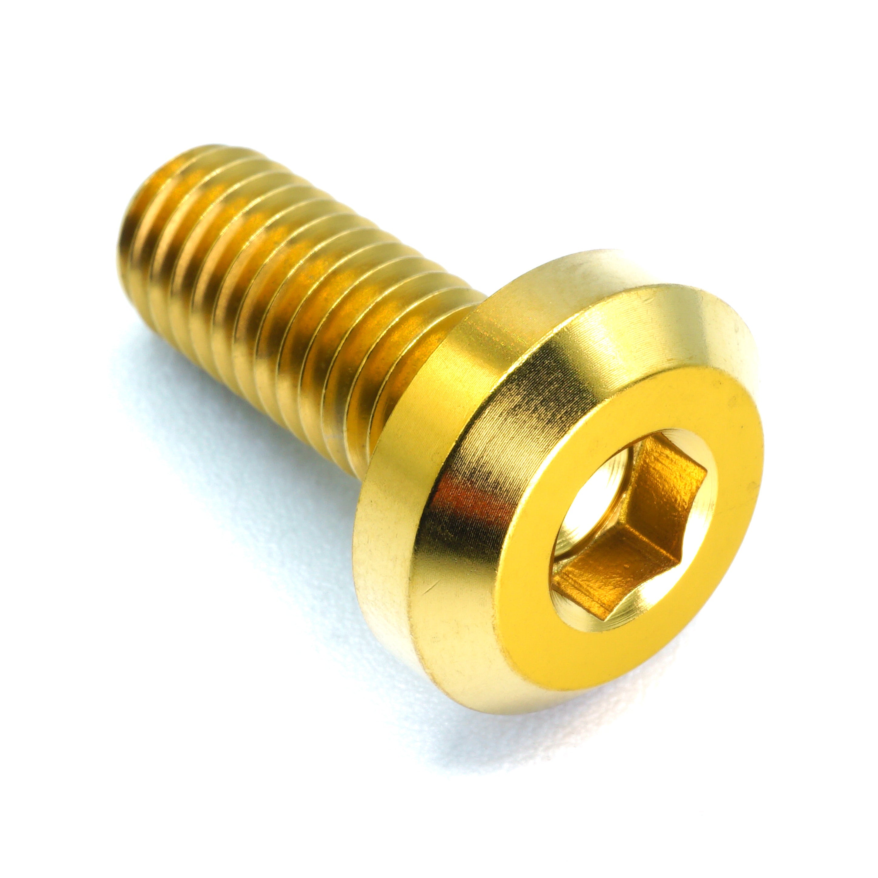 M8 x 1.25 x 20mm Titanium Motor Head Bolt - JSI Racing 