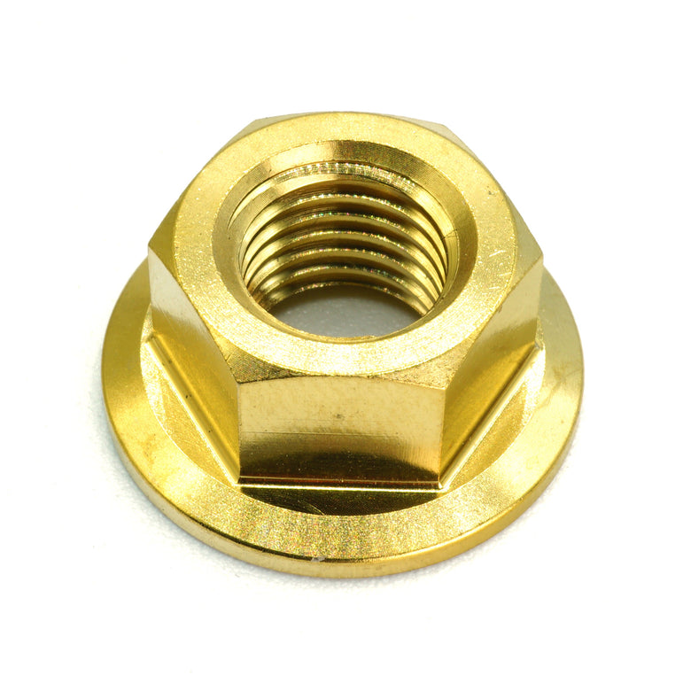 M10 x 1.25 Titanium Nut - JSI Racing 