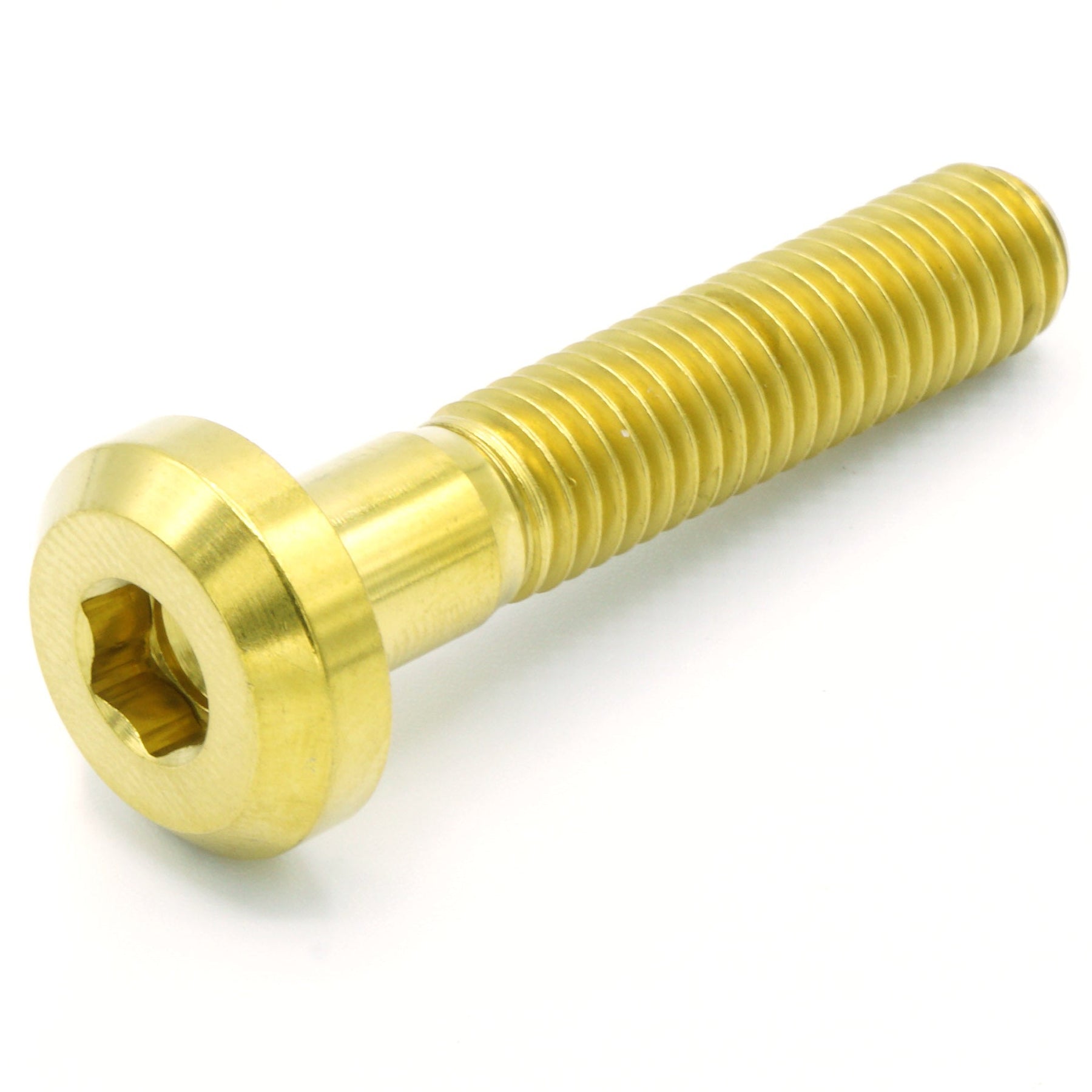 M8 x 1.25 x 40mm Titanium Motor Head Bolt - JSI Racing 