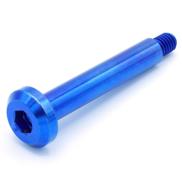 M6 x 1.00 x 53mm Titanium Motor Head Shoulder Bolt - JSI Racing 