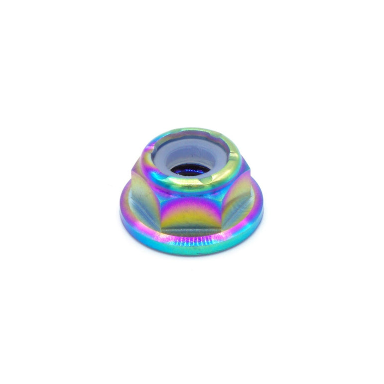 M6 x 1.00 Titanium Nyloc Nut - JSI Racing 