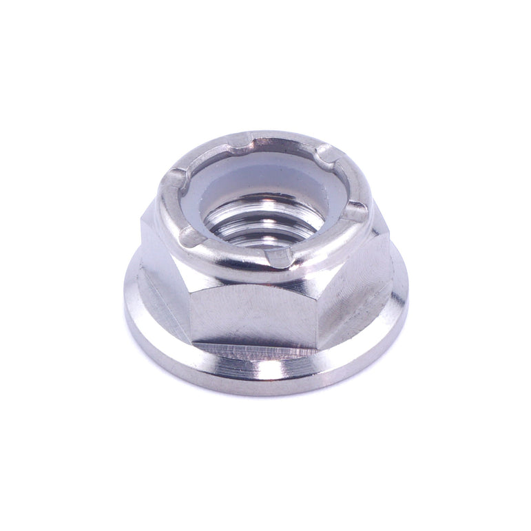 M8 x 1.25 Titanium Nyloc Nut