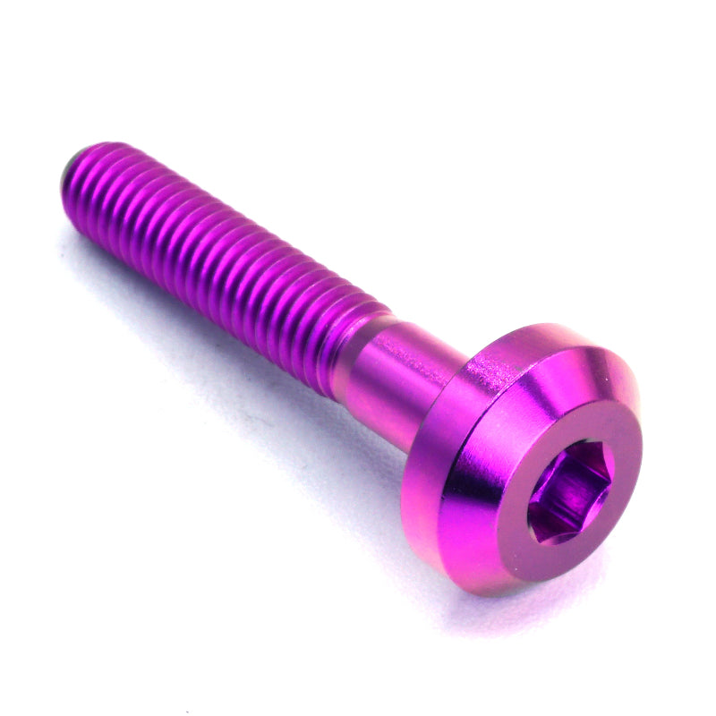 M6 x 1.00 x 35mm Titanium Motor Head Bolt - JSI Racing 