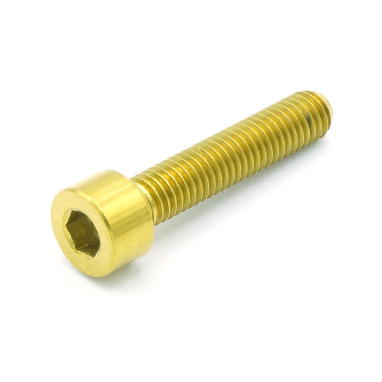 M5 x .8 x 25mm Titanium Socket Cap Bolt - JSI Racing 