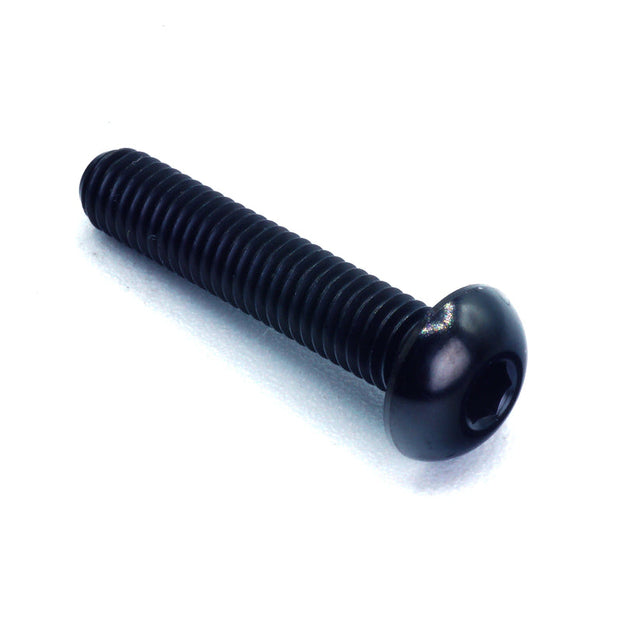 M5 x .8 x 25mm Titanium Button Head Bolt - JSI Racing 