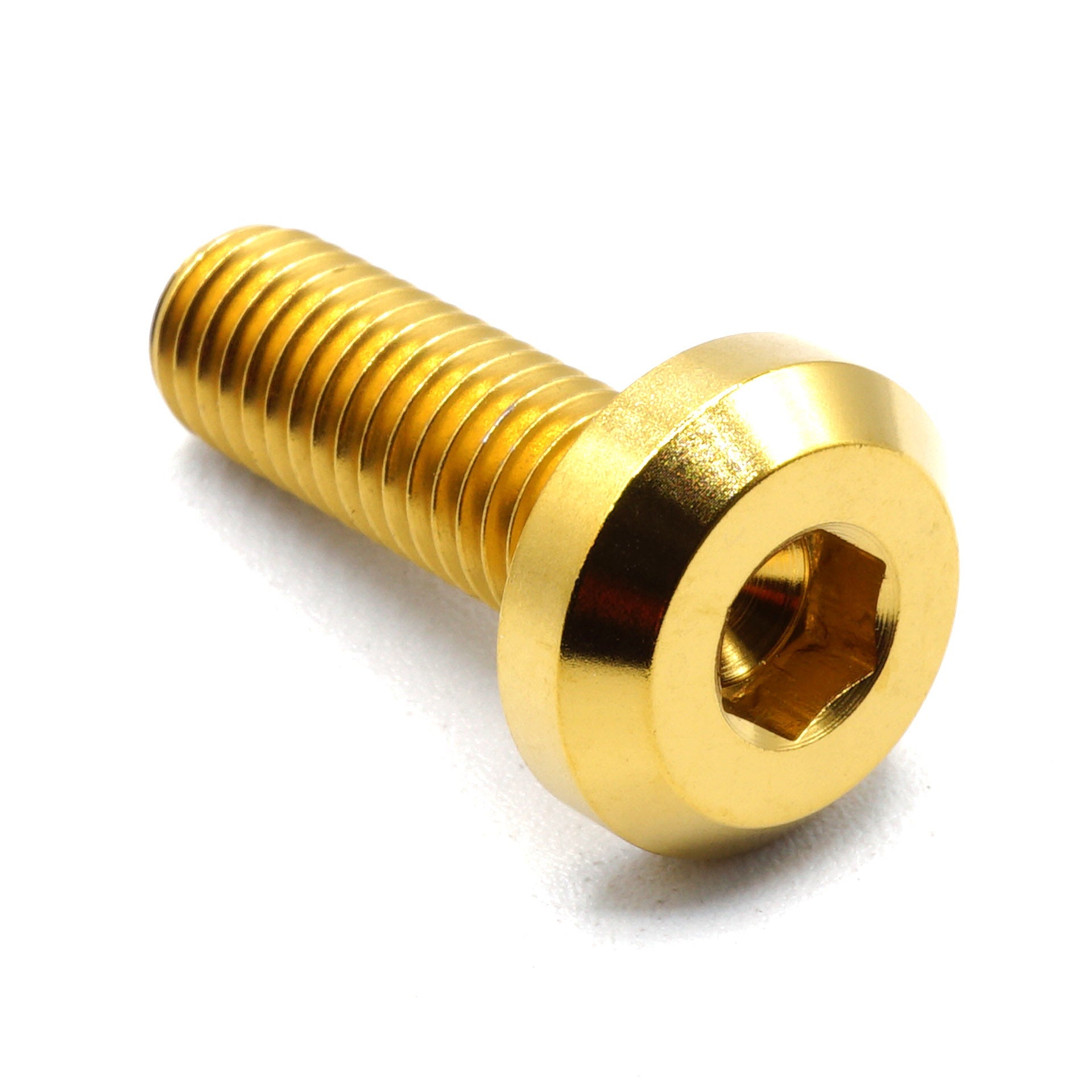 M8 x 1.25 x 25mm Titanium Motor Head Bolt - JSI Racing 