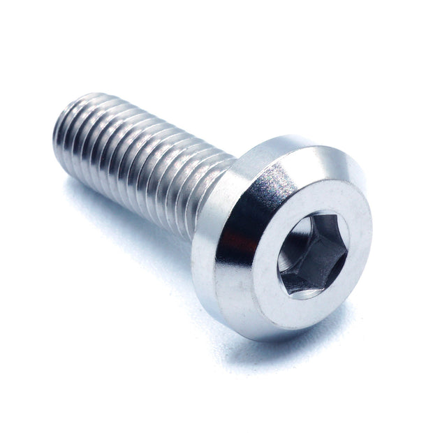 M8 x 1.25 x 25mm Titanium Motor Head Bolt - JSI Racing 