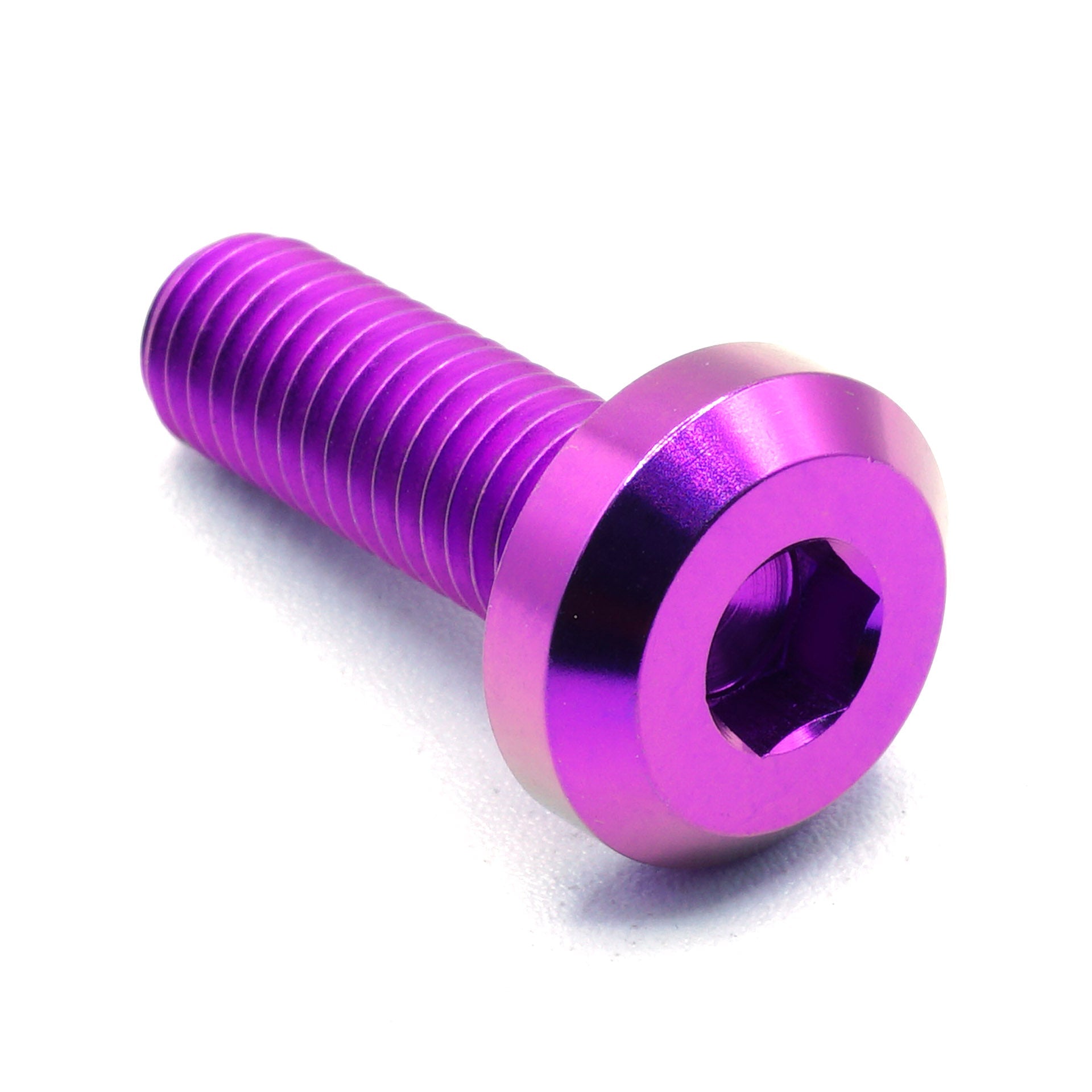 M8 x 1.25 x 25mm Titanium Motor Head Bolt - JSI Racing 