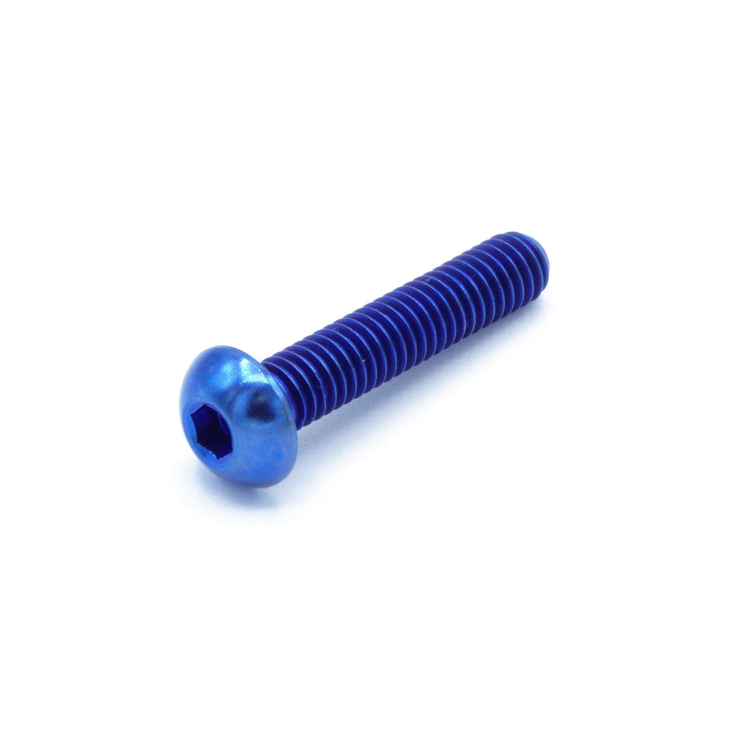 M4 x .7 x 20mm Titanium Button Head Bolt - JSI Racing 
