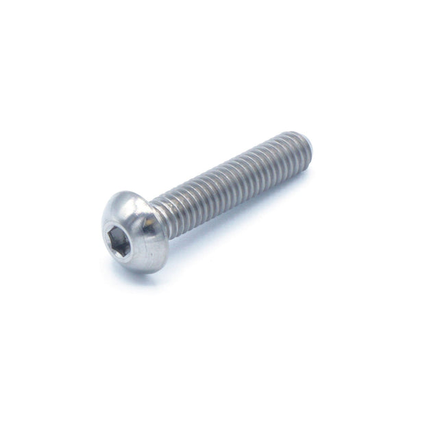 M4 x .7 x 20mm Titanium Button Head Bolt - JSI Racing 