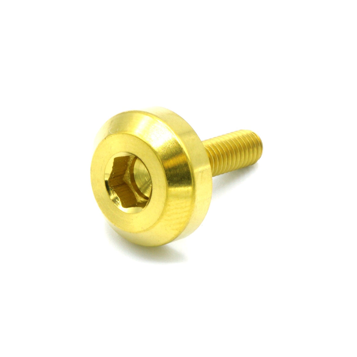 M4 x .7 x 15mm Titanium Motor Head Bolt - JSI Racing 