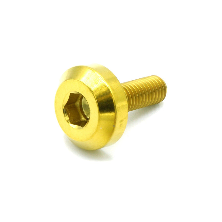 M5 x .8 x 15mm Titanium Motor Head Bolt - JSI Racing 