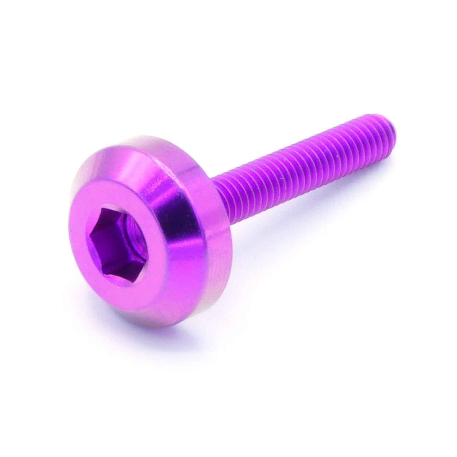 M4 x .7 x 25mm Titanium Motor Head Bolt - JSI Racing 