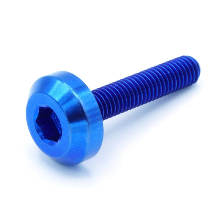 M5 x .8 x 25mm Titanium Motor Head Bolt - JSI Racing 