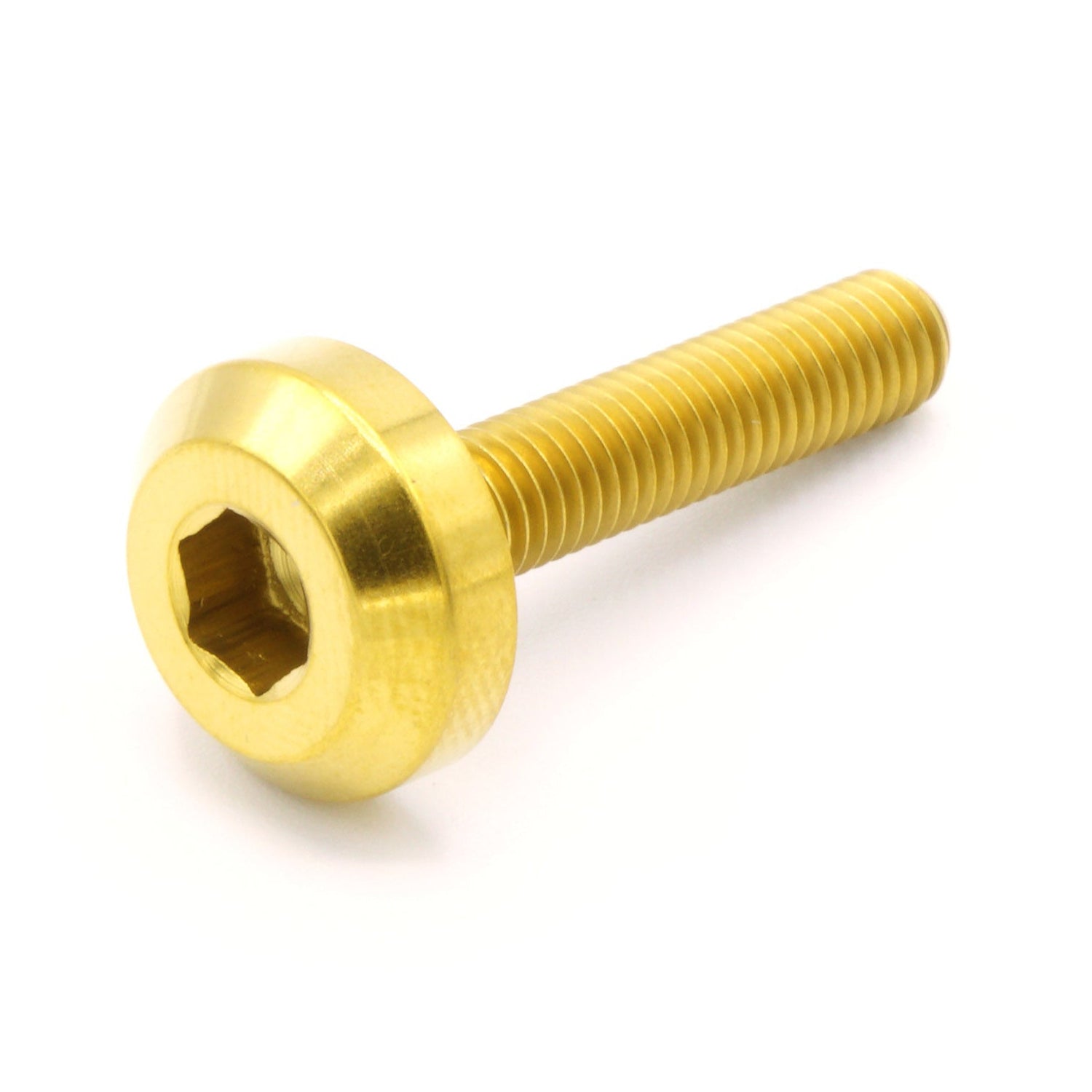 M5 x .8 x 25mm Titanium Motor Head Bolt - JSI Racing 