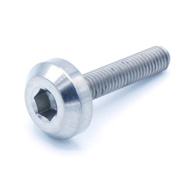 M5 x .8 x 25mm Titanium Motor Head Bolt - JSI Racing 