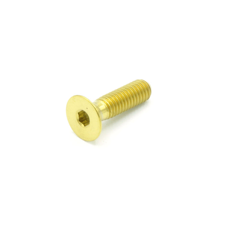 M4 x .7 x 15mm Titanium Countersunk Bolt - JSI Racing 