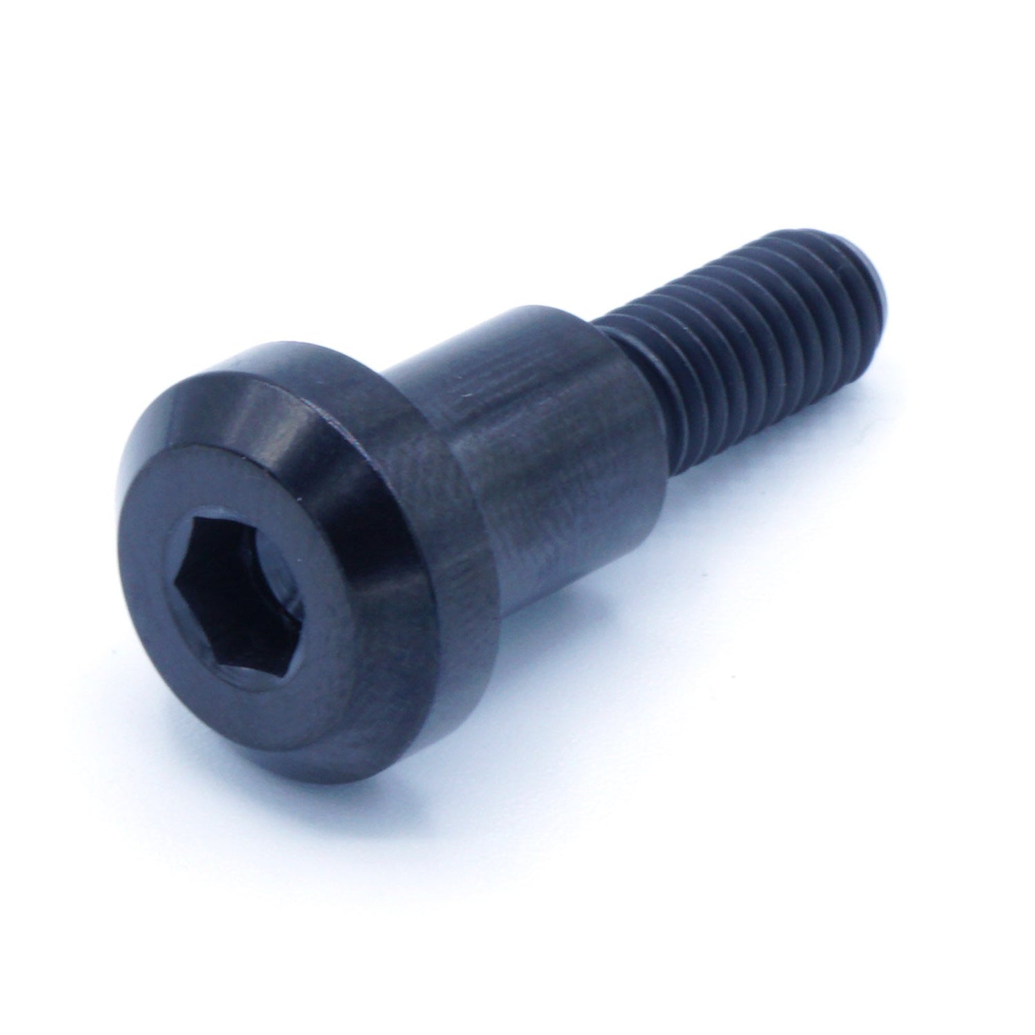 M6 x 1.00 x 25mm Titanium Motor Head Shoulder Bolt - JSI Racing 