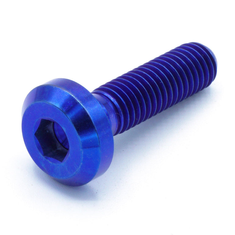 M8 x 1.25 x 30mm Titanium Motor Head Bolt - JSI Racing 