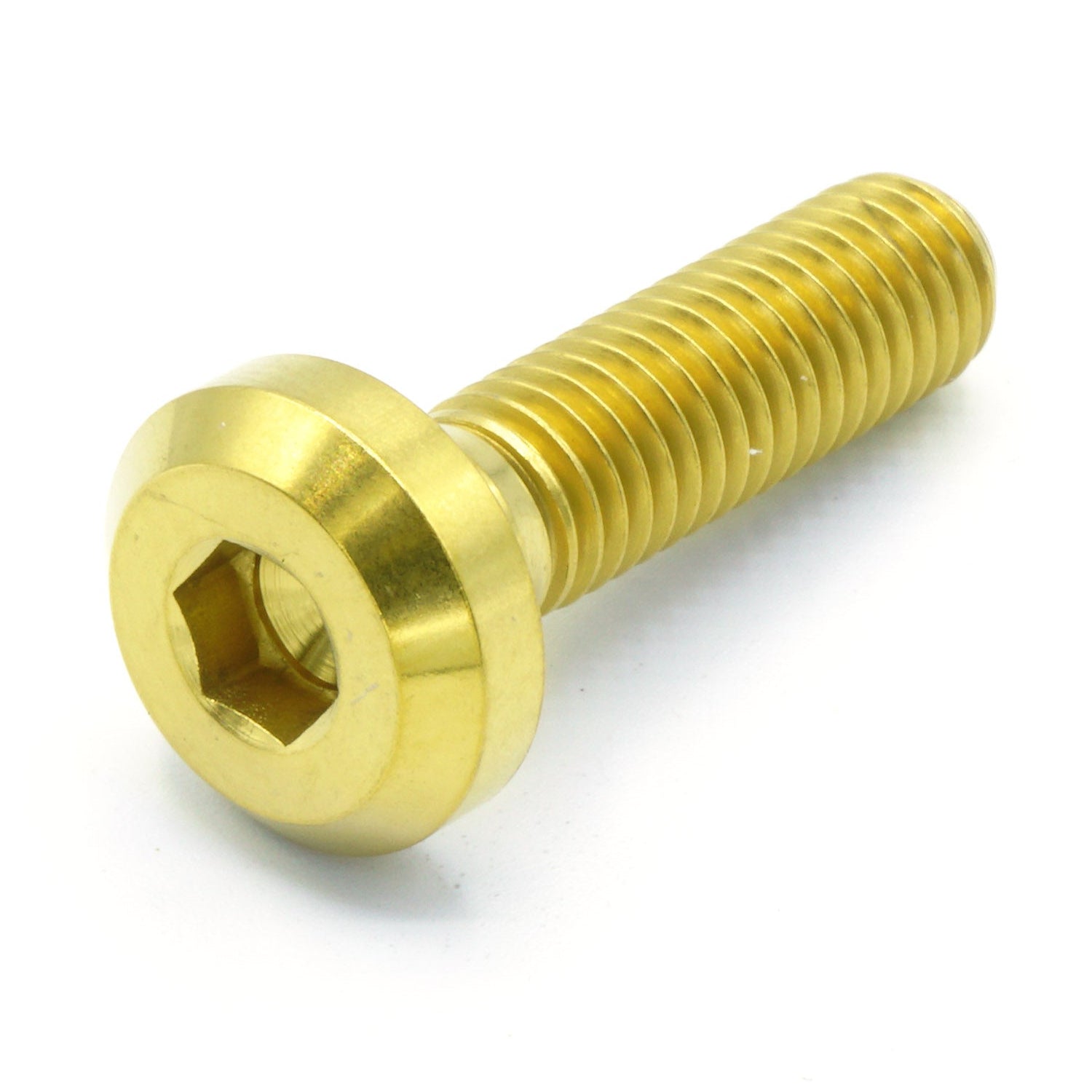 M8 x 1.25 x 30mm Titanium Motor Head Bolt - JSI Racing 