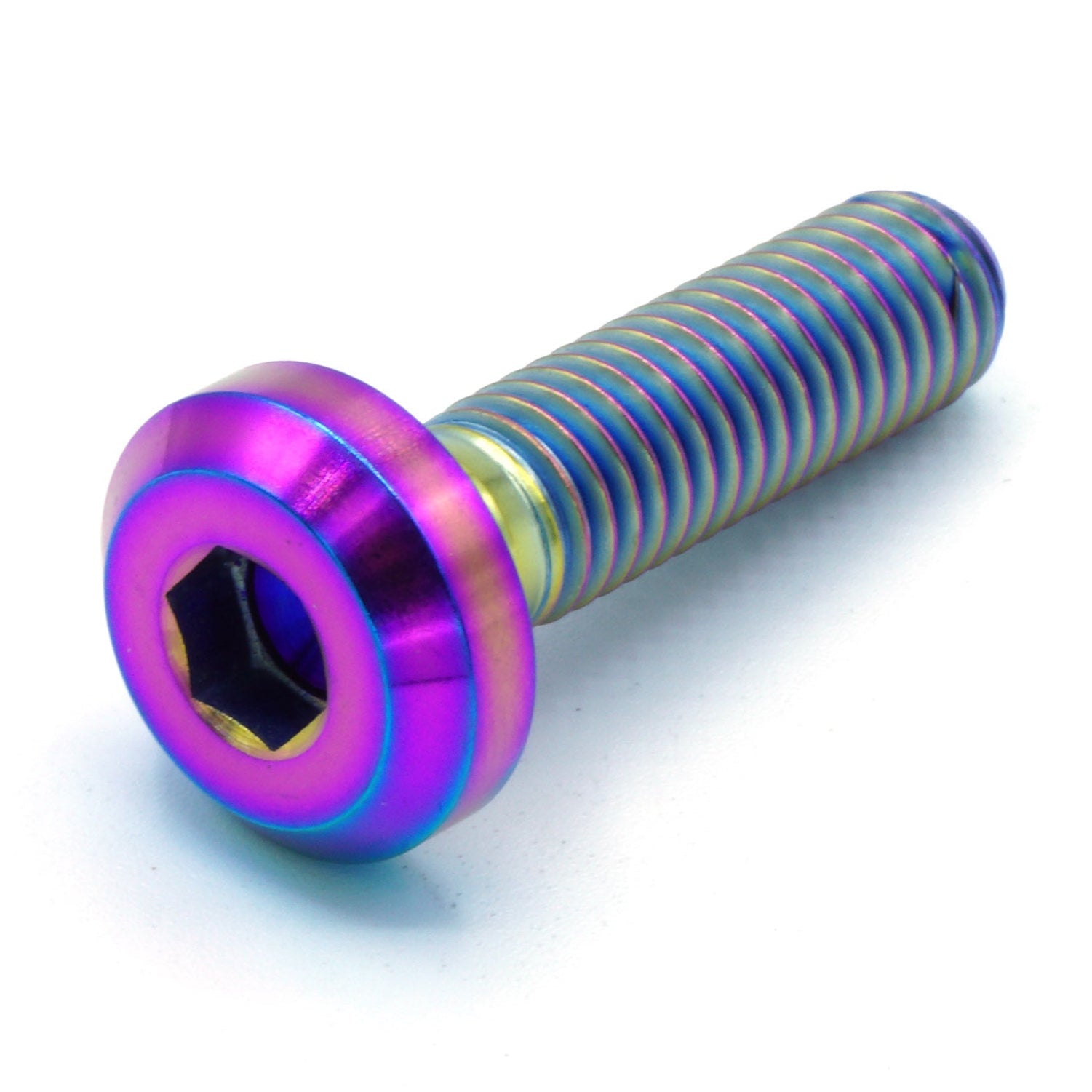 M8 x 1.25 x 30mm Titanium Motor Head Bolt - JSI Racing 