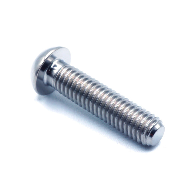 M6 x 1.00 x 25mm Titanium Button Head Bolt - JSI Racing 