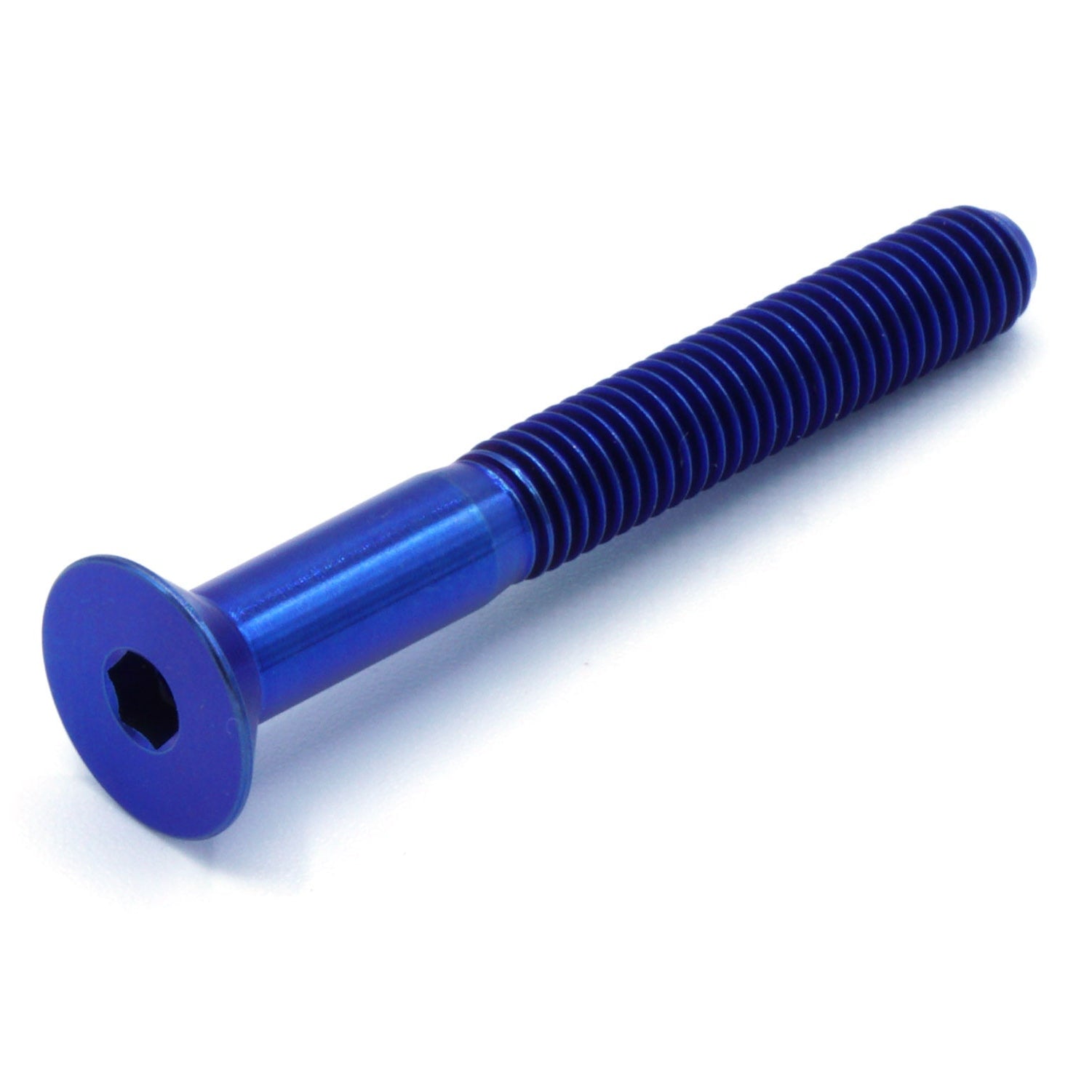 M5 x .8 x 40mm Titanium Countersunk Bolt - JSI Racing 