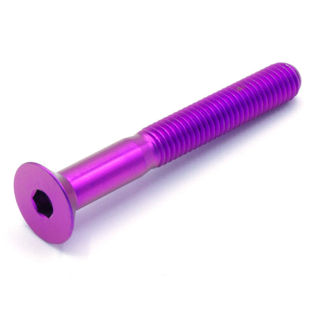 M5 x .8 x 40mm Titanium Countersunk Bolt - JSI Racing 
