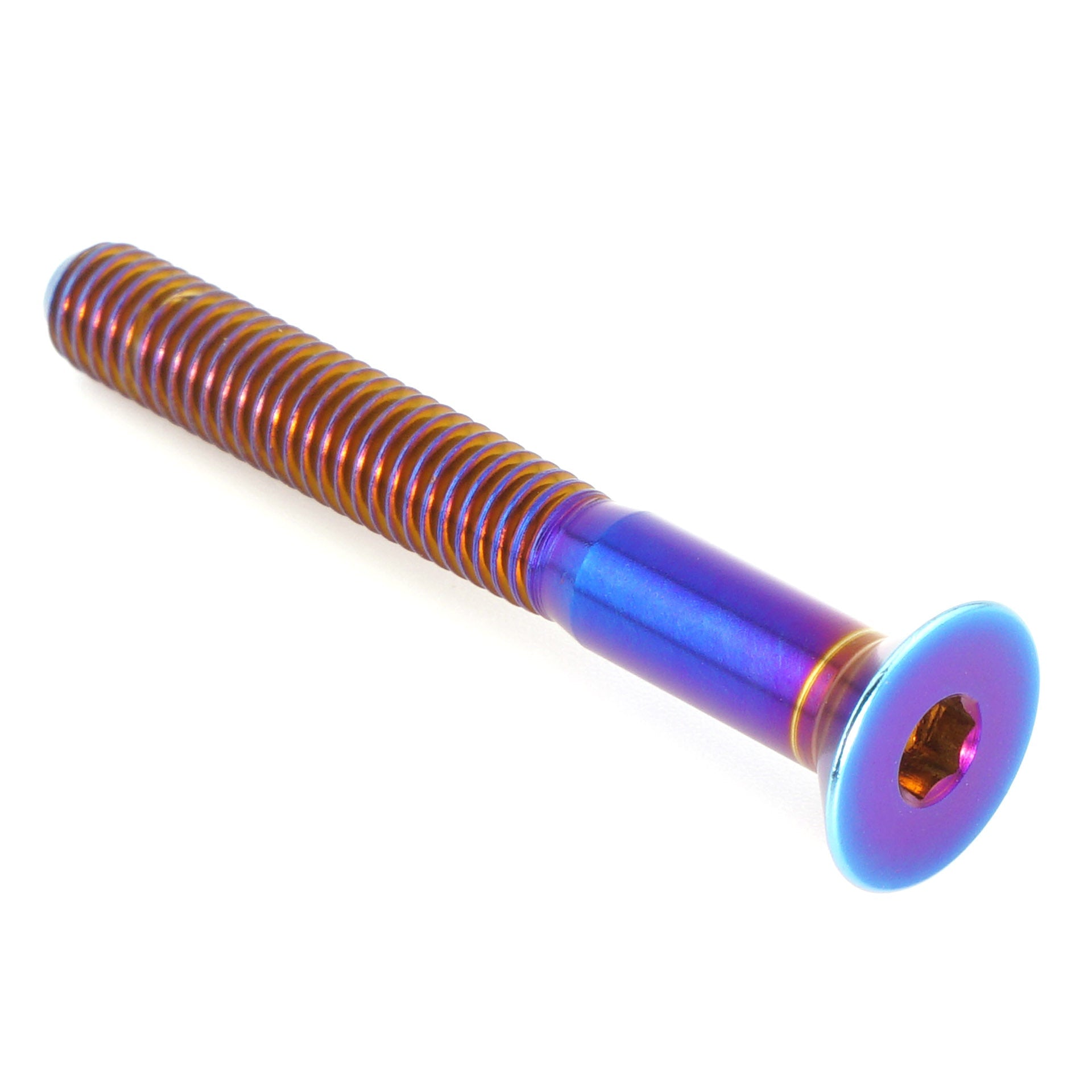 M5 x .8 x 40mm Titanium Countersunk Bolt