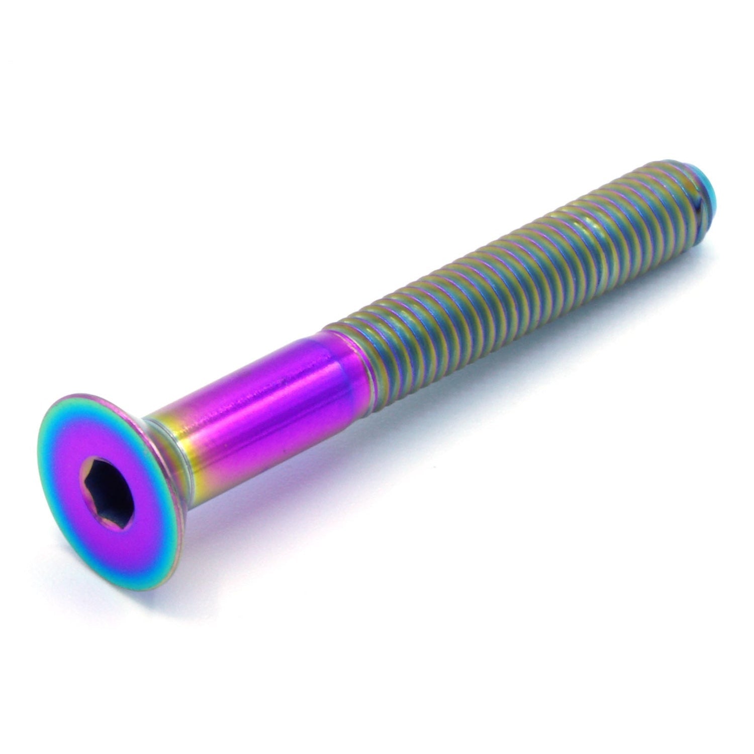 M5 x .8 x 40mm Titanium Countersunk Bolt - JSI Racing 