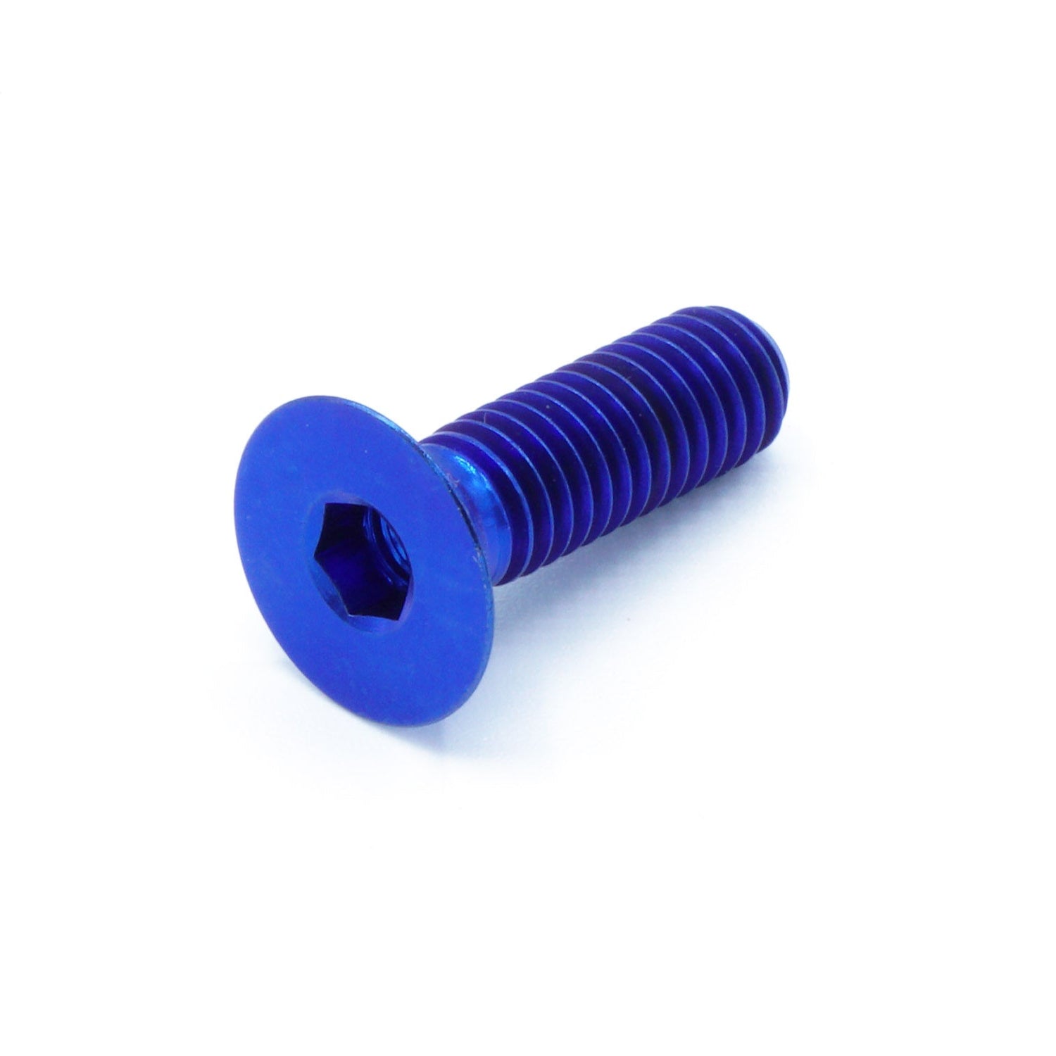 M6 x 1.00 x 20mm Titanium Countersunk Bolt - JSI Racing 