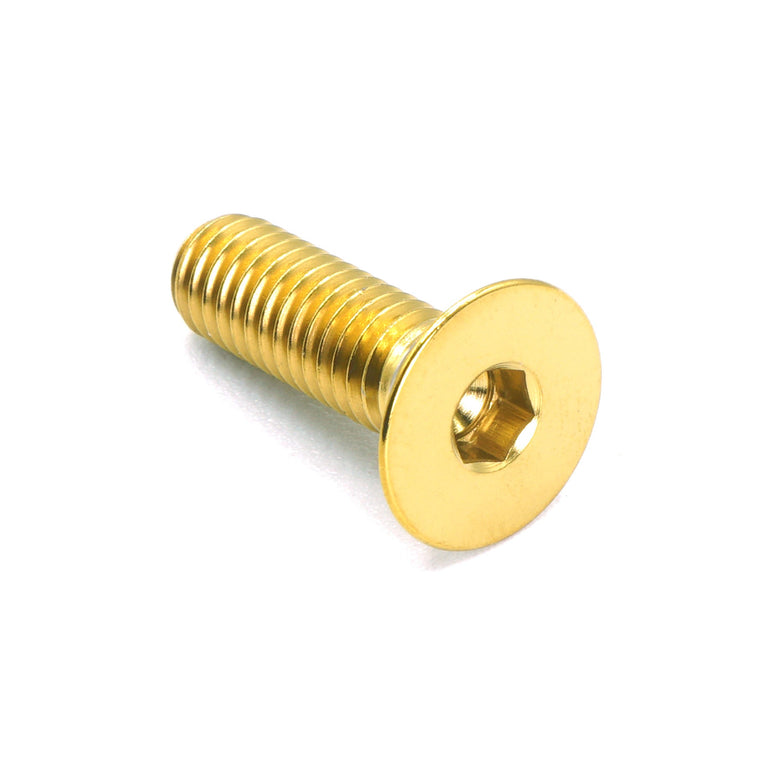 M6 x 1.00 x 20mm Titanium Countersunk Bolt