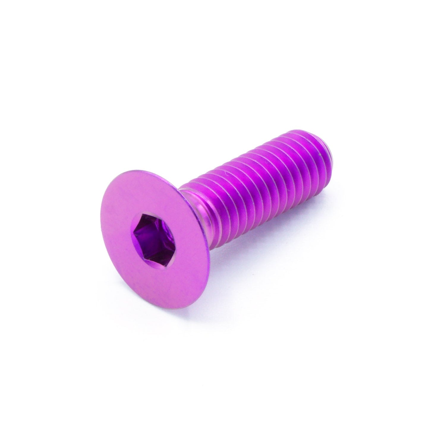 M6 x 1.00 x 20mm Titanium Countersunk Bolt - JSI Racing 