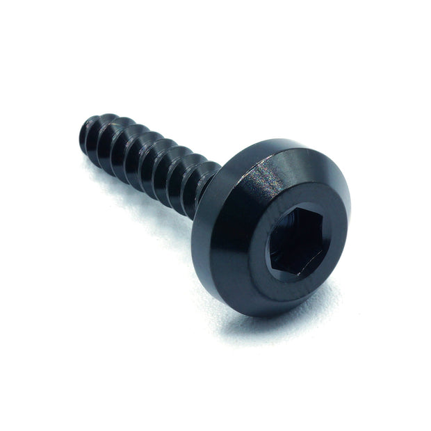 M5 x 2.0 x 25mm Titanium Motor Head Screw - JSI Racing 