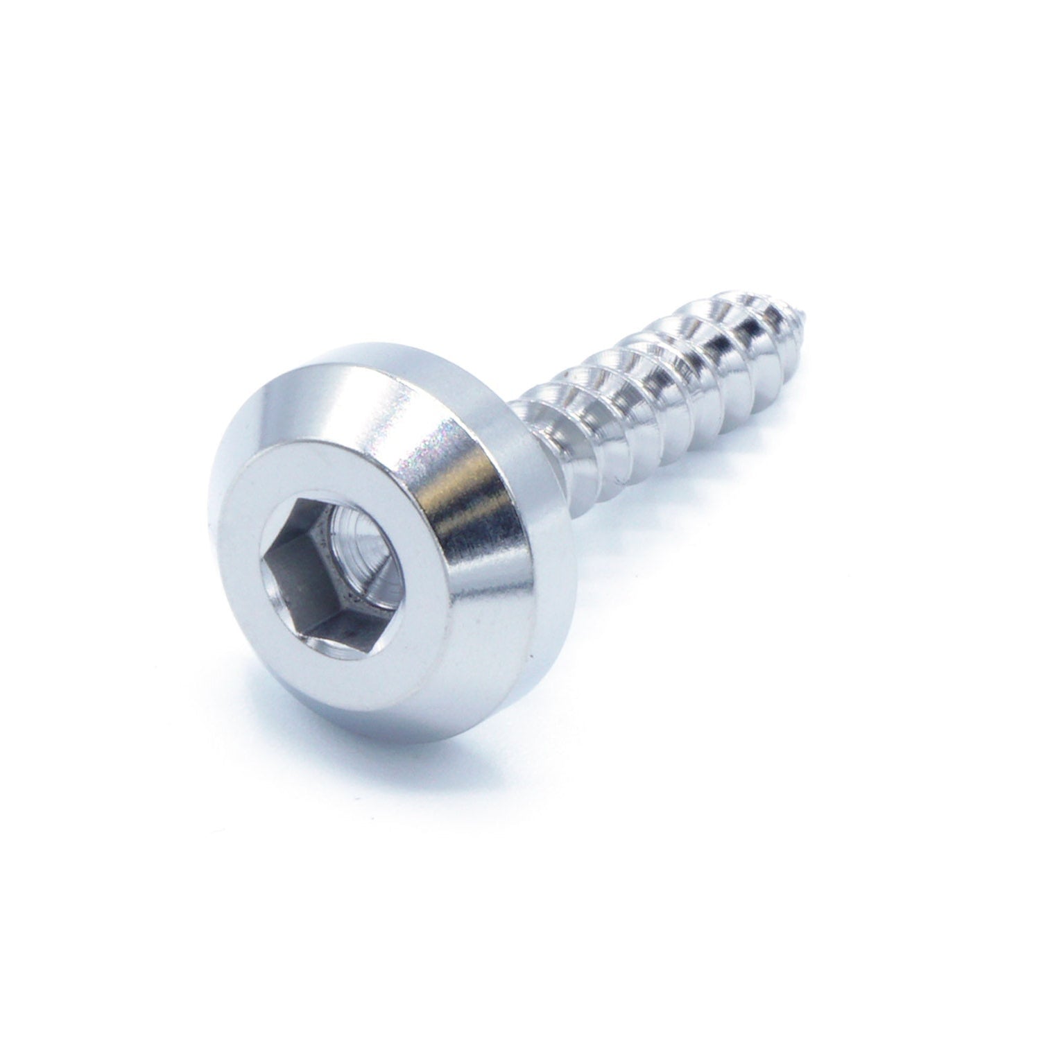 M6 x 1.50 x 15mm Titanium Motor Head Screw - JSI Racing 