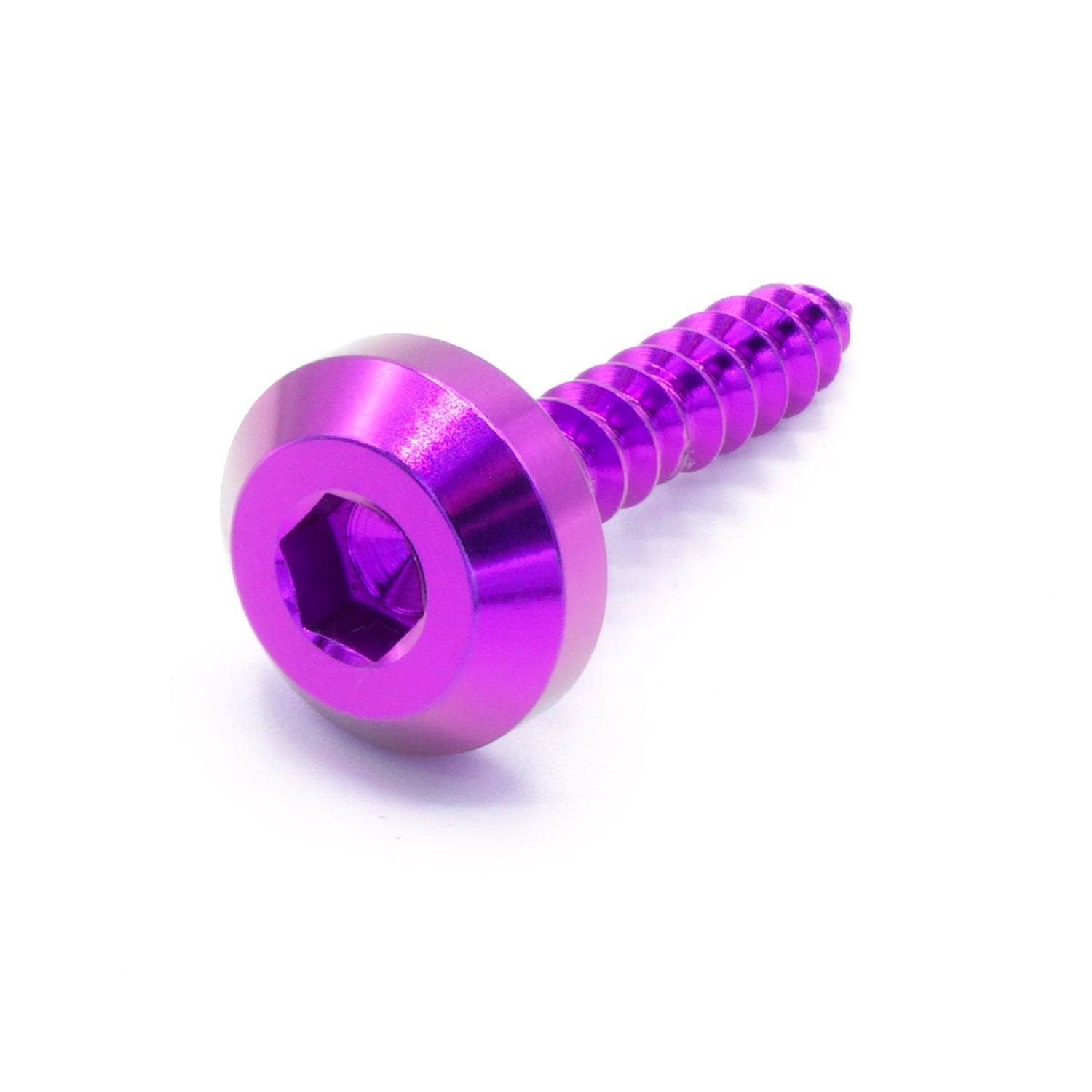 M6 x 1.50 x 15mm Titanium Motor Head Screw - JSI Racing 
