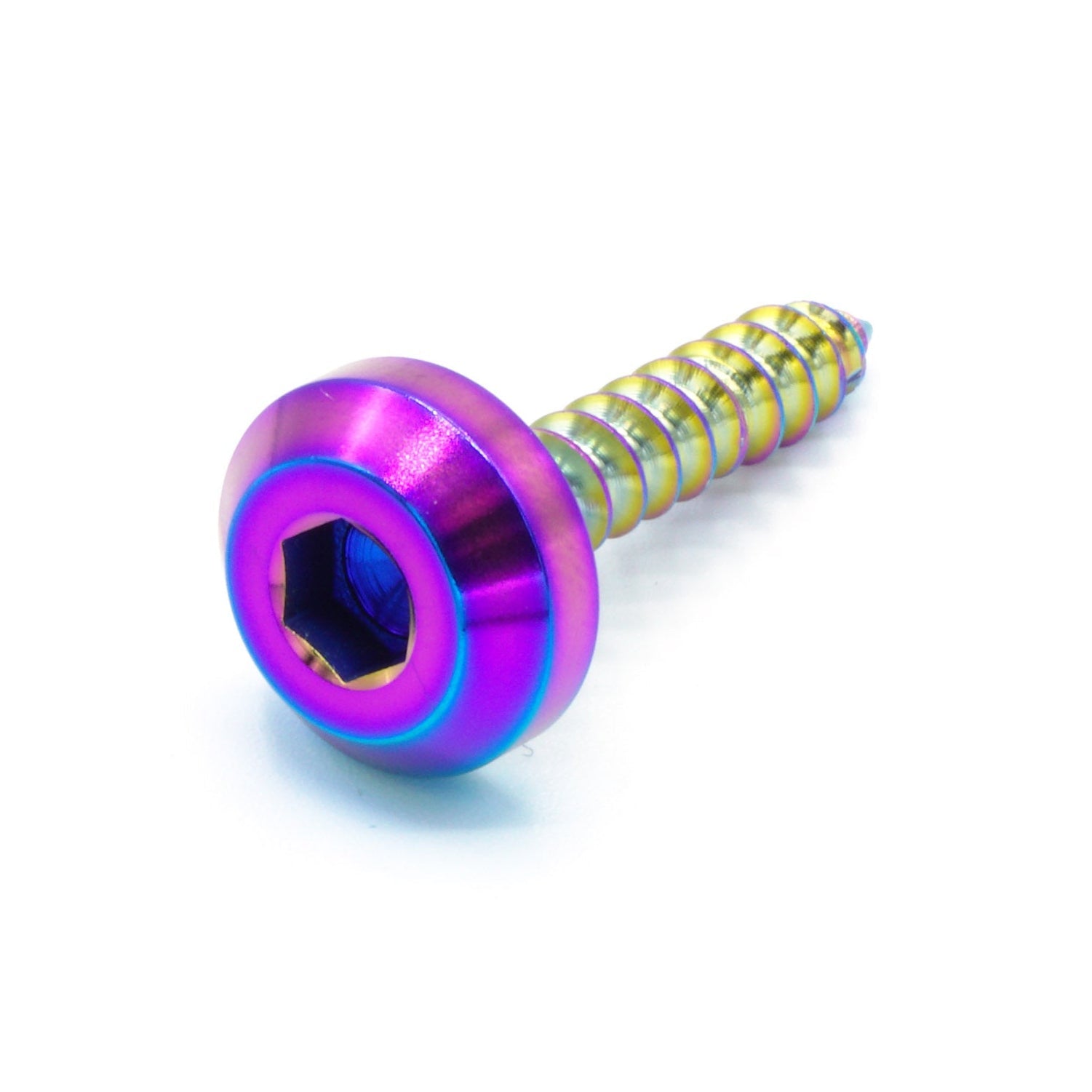 M6 x 1.50 x 15mm Titanium Motor Head Screw - JSI Racing 