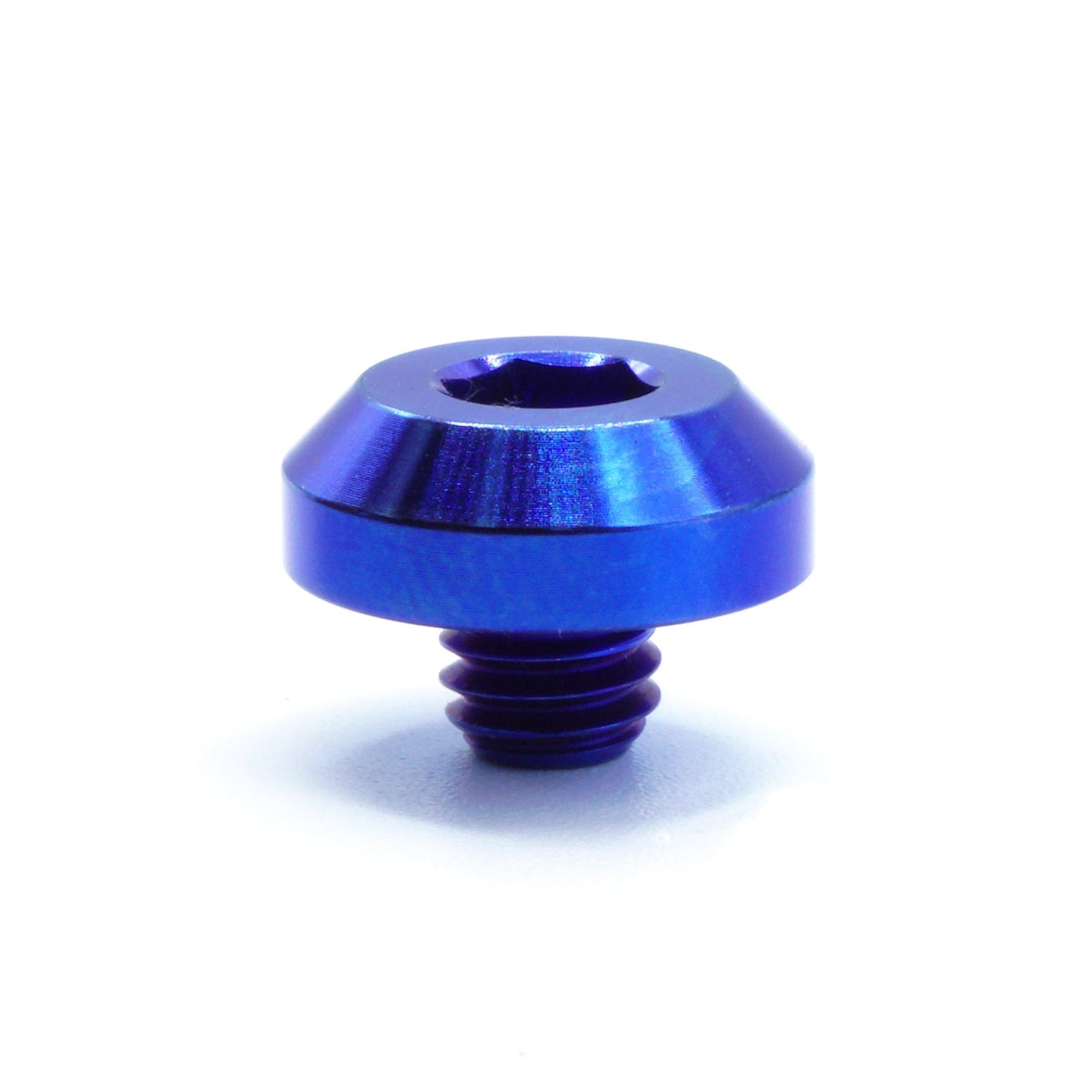 M6 x 1.00 x 5mm Titanium Motor Head Bolt - JSI Racing 