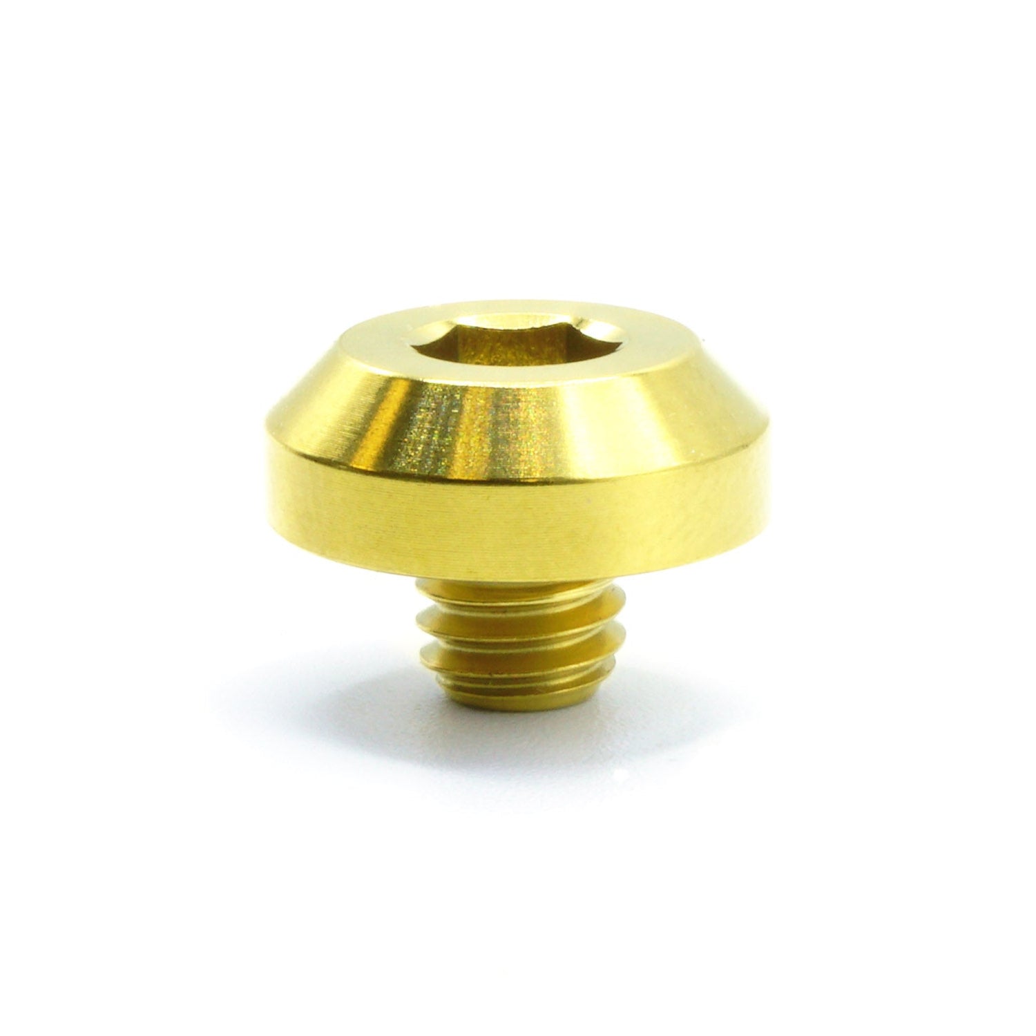 M6 x 1.00 x 5mm Titanium Motor Head Bolt - JSI Racing 