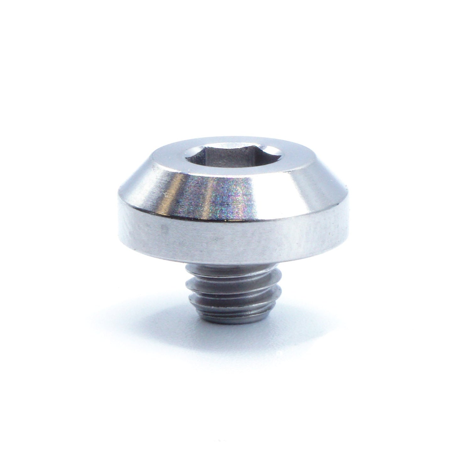 M6 x 1.00 x 5mm Titanium Motor Head Bolt - JSI Racing 