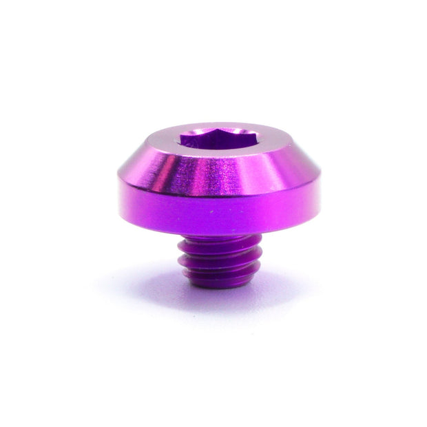 M6 x 1.00 x 5mm Titanium Motor Head Bolt - JSI Racing 