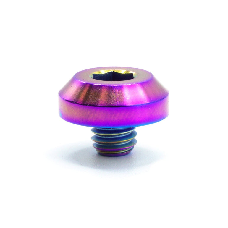 M6 x 1.00 x 5mm Titanium Motor Head Bolt - JSI Racing 