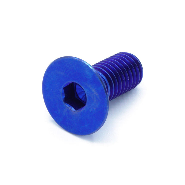 M8 x 1.25 x 20mm Titanium Countersunk Bolt - JSI Racing 