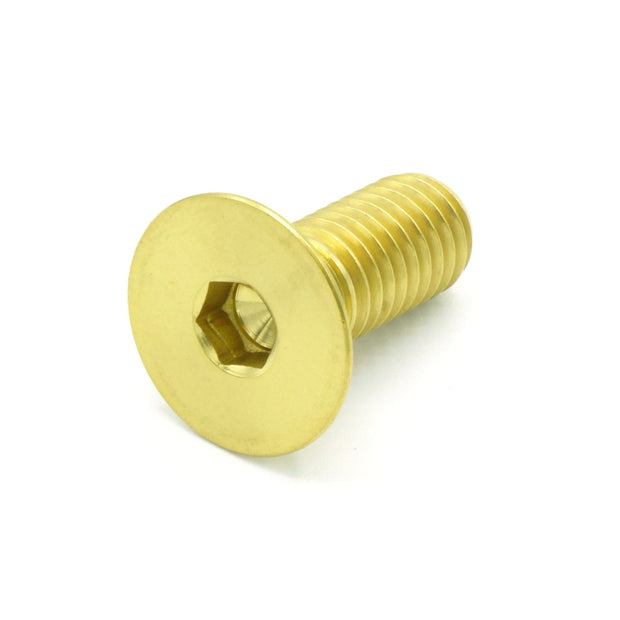 M8 x 1.25 x 20mm Titanium Countersunk Bolt - JSI Racing 