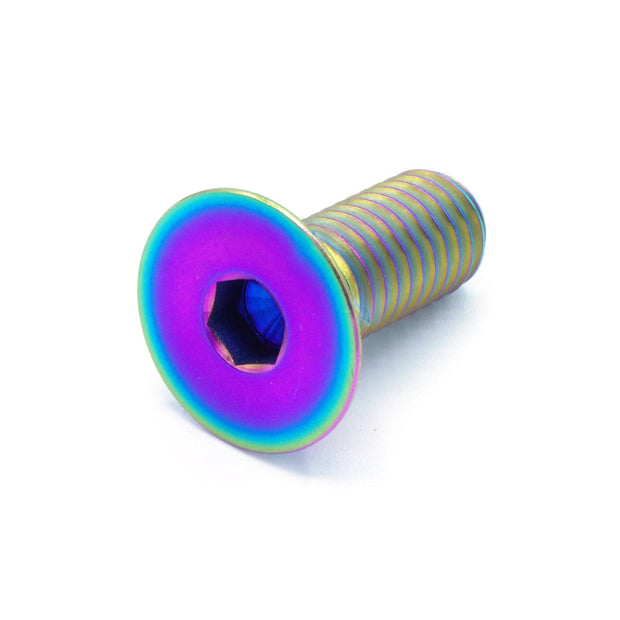 M8 x 1.25 x 20mm Titanium Countersunk Bolt - JSI Racing 