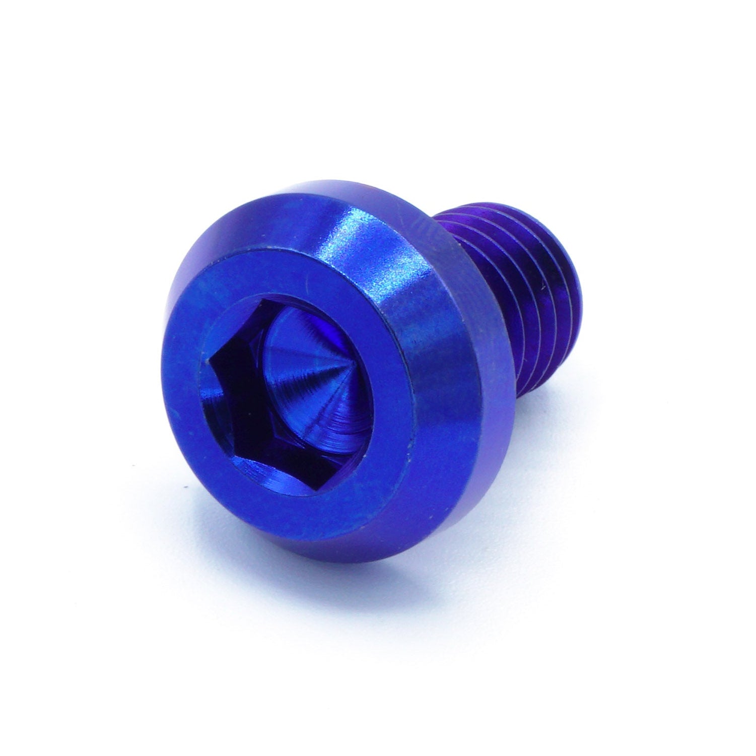 M10 x 1.50 x 15mm Titanium Motor Head Bolt - JSI Racing 